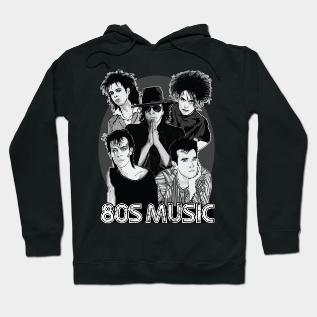 80s music Hoodie by special-k-666